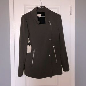 OLIVE GREEN WILFRED MAYET JACKET FROM ARITZIA